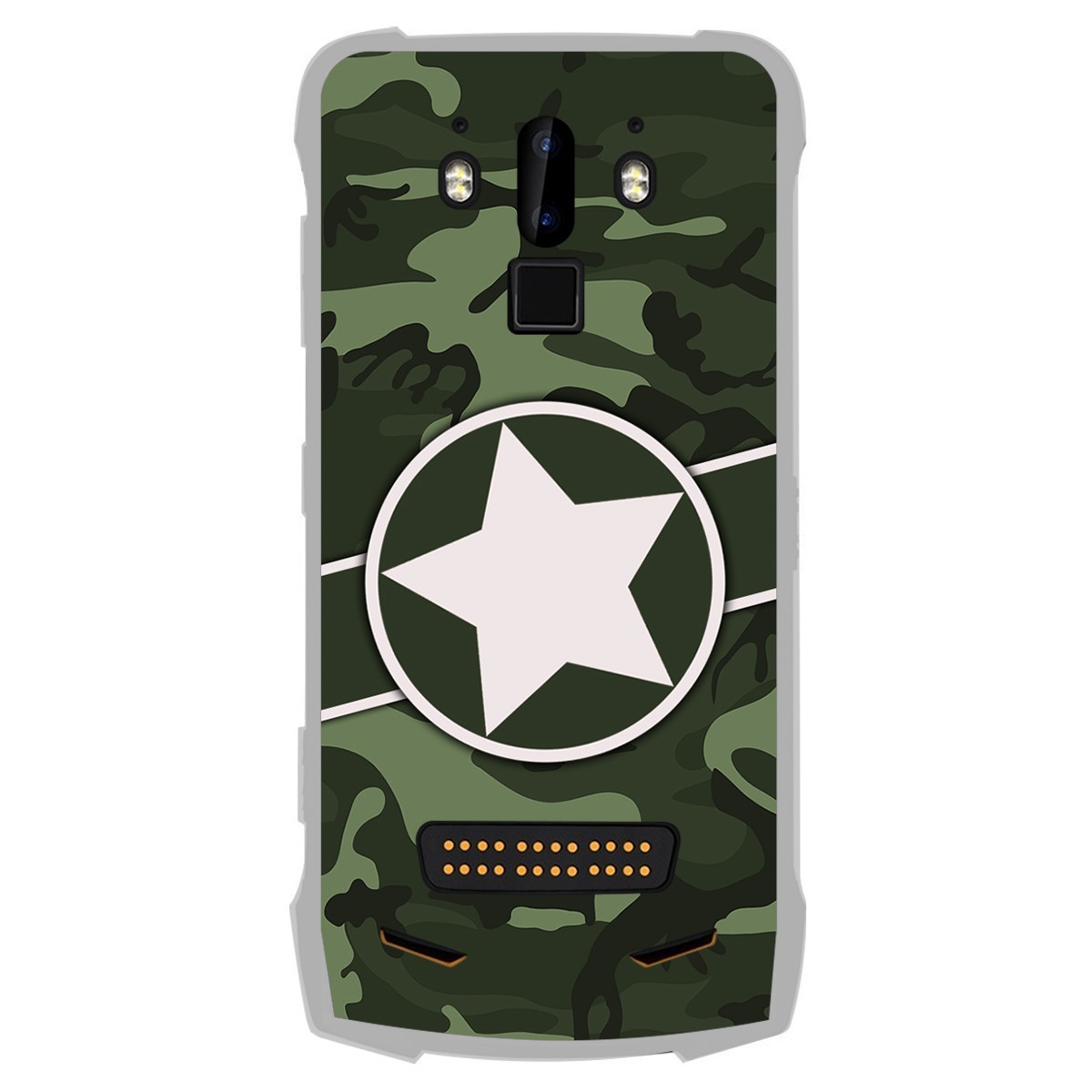 Funda Gel Tpu para Doogee S90 diseño Camuflaje 01 Dibujos