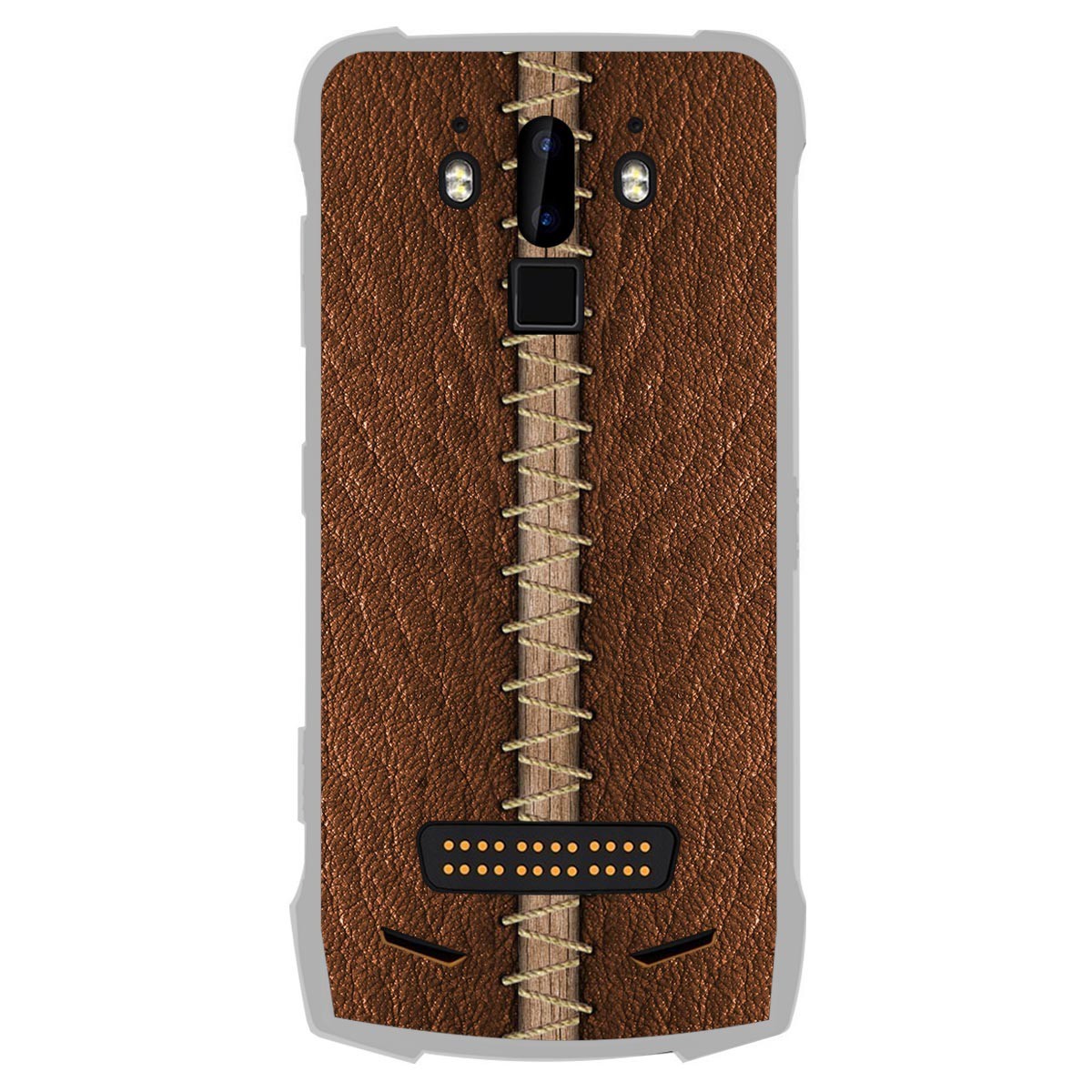 Funda Gel Tpu para Doogee S90 diseño Cuero 01 Dibujos