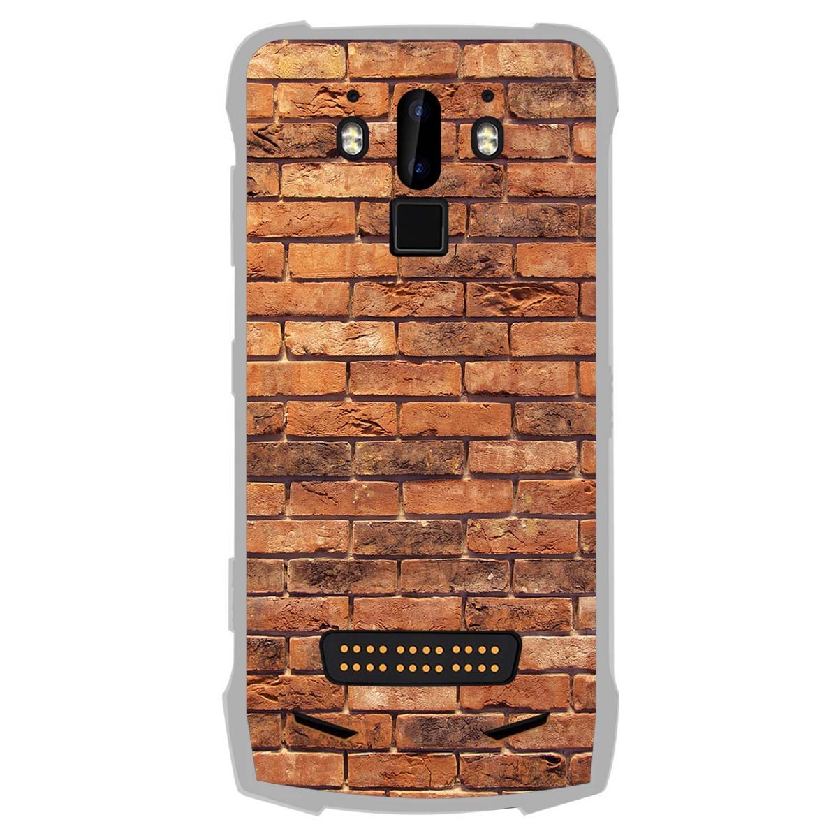 Funda Gel Tpu para Doogee S90 diseño Ladrillo 04 Dibujos