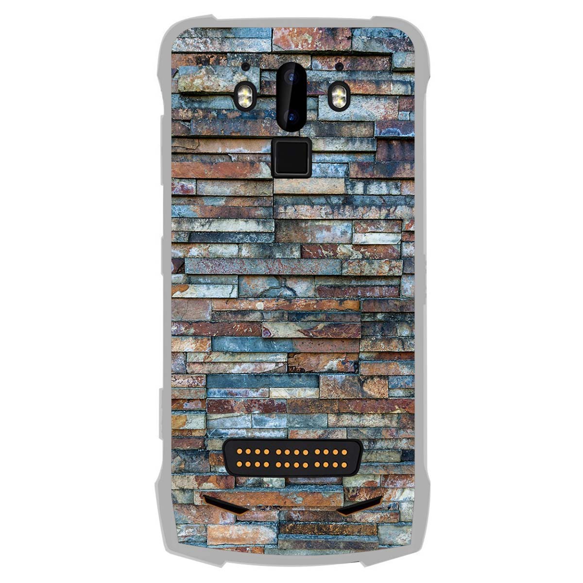 Funda Gel Tpu para Doogee S90 diseño Ladrillo 05 Dibujos