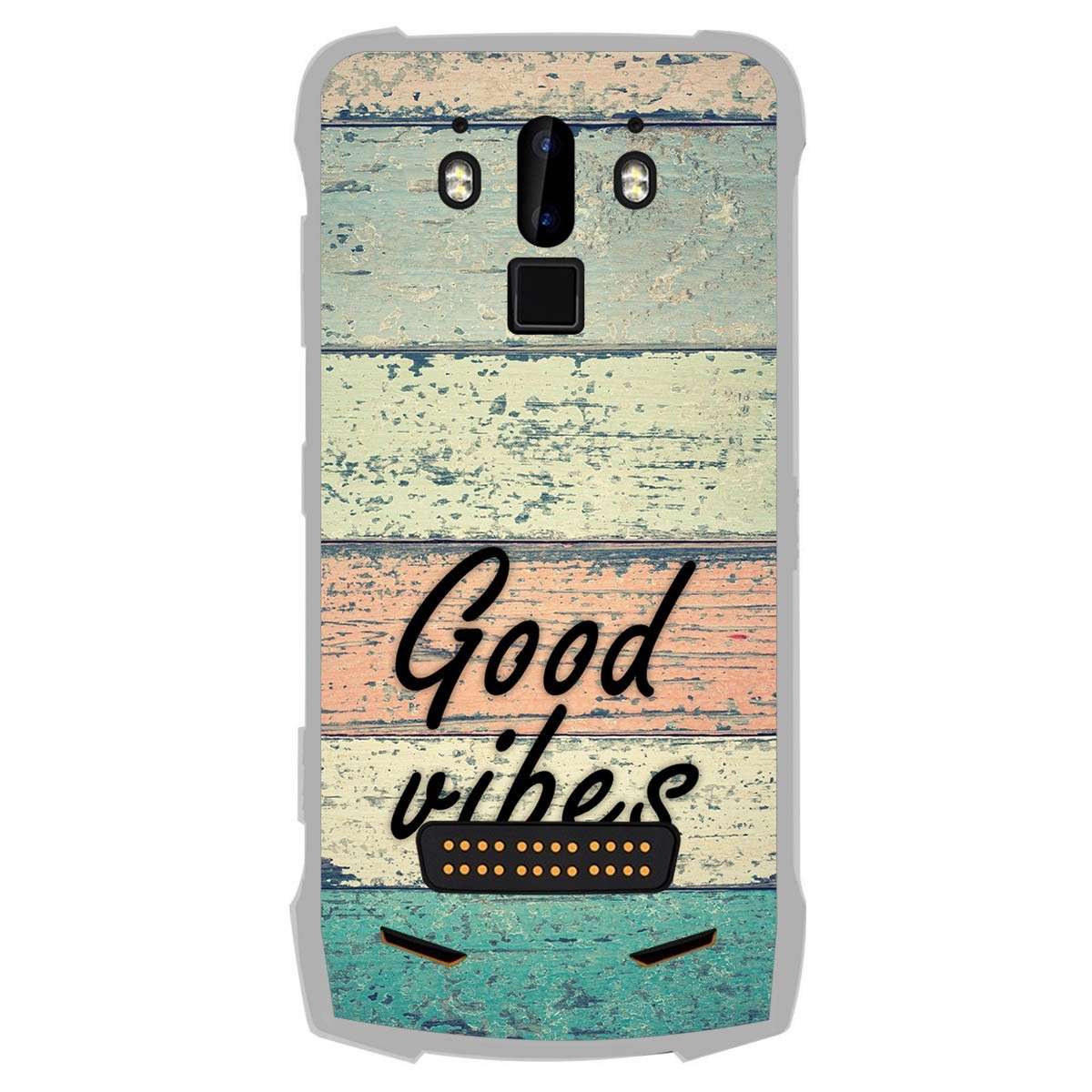 Funda Gel Tpu para Doogee S90 diseño Madera 01 Dibujos