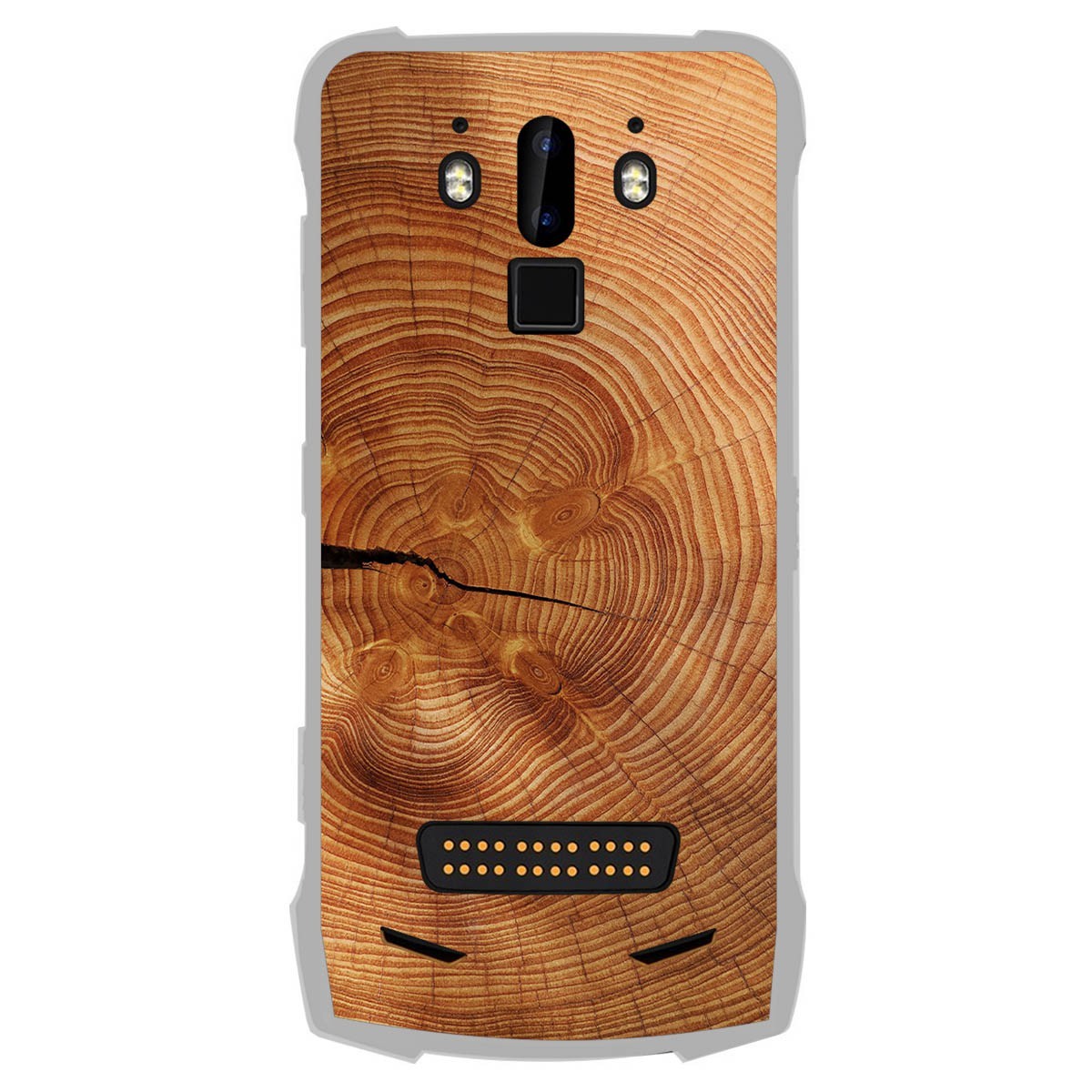 Funda Gel Tpu para Doogee S90 diseño Madera 04 Dibujos