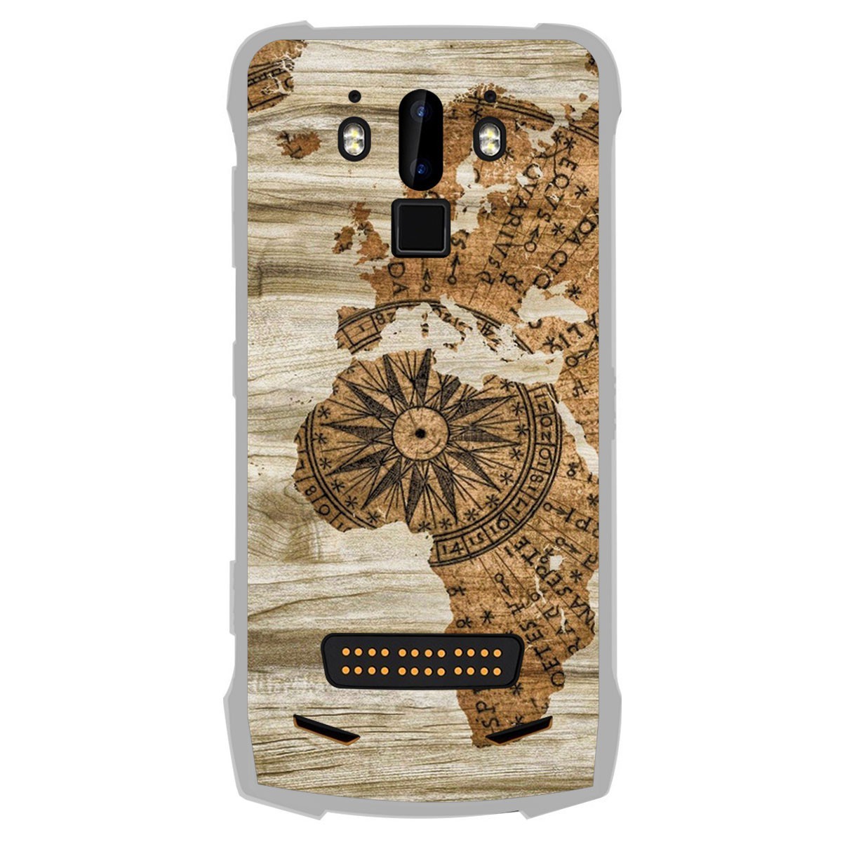 Funda Gel Tpu para Doogee S90 diseño Madera 07 Dibujos