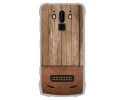 Funda Gel Tpu para Doogee S90 diseño Madera 09 Dibujos