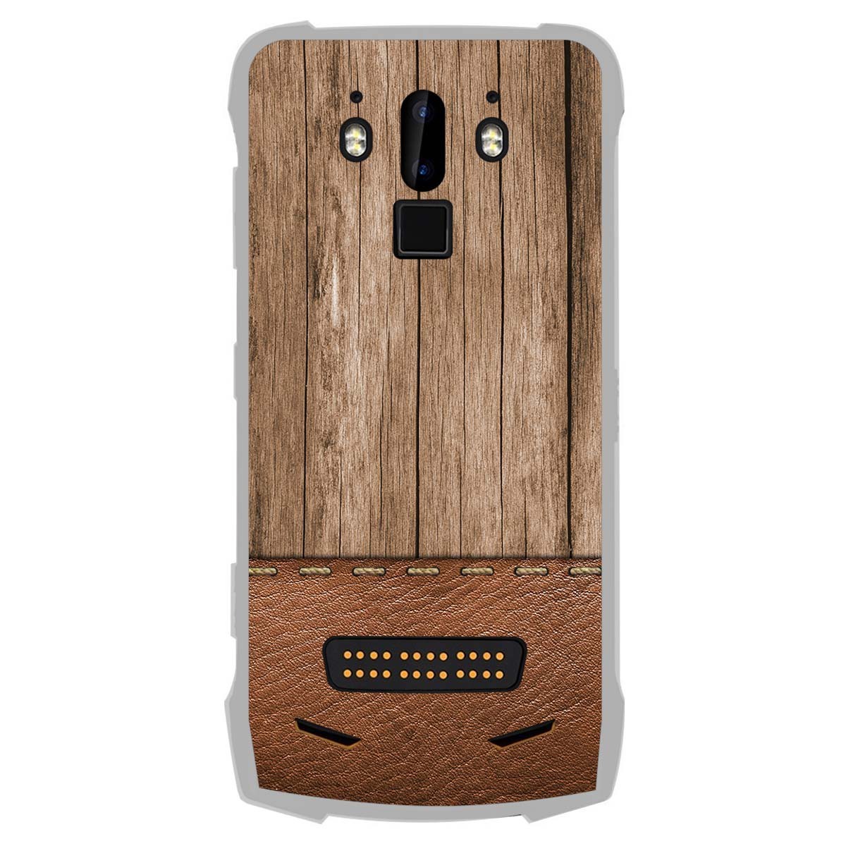 Funda Gel Tpu para Doogee S90 diseño Madera 09 Dibujos