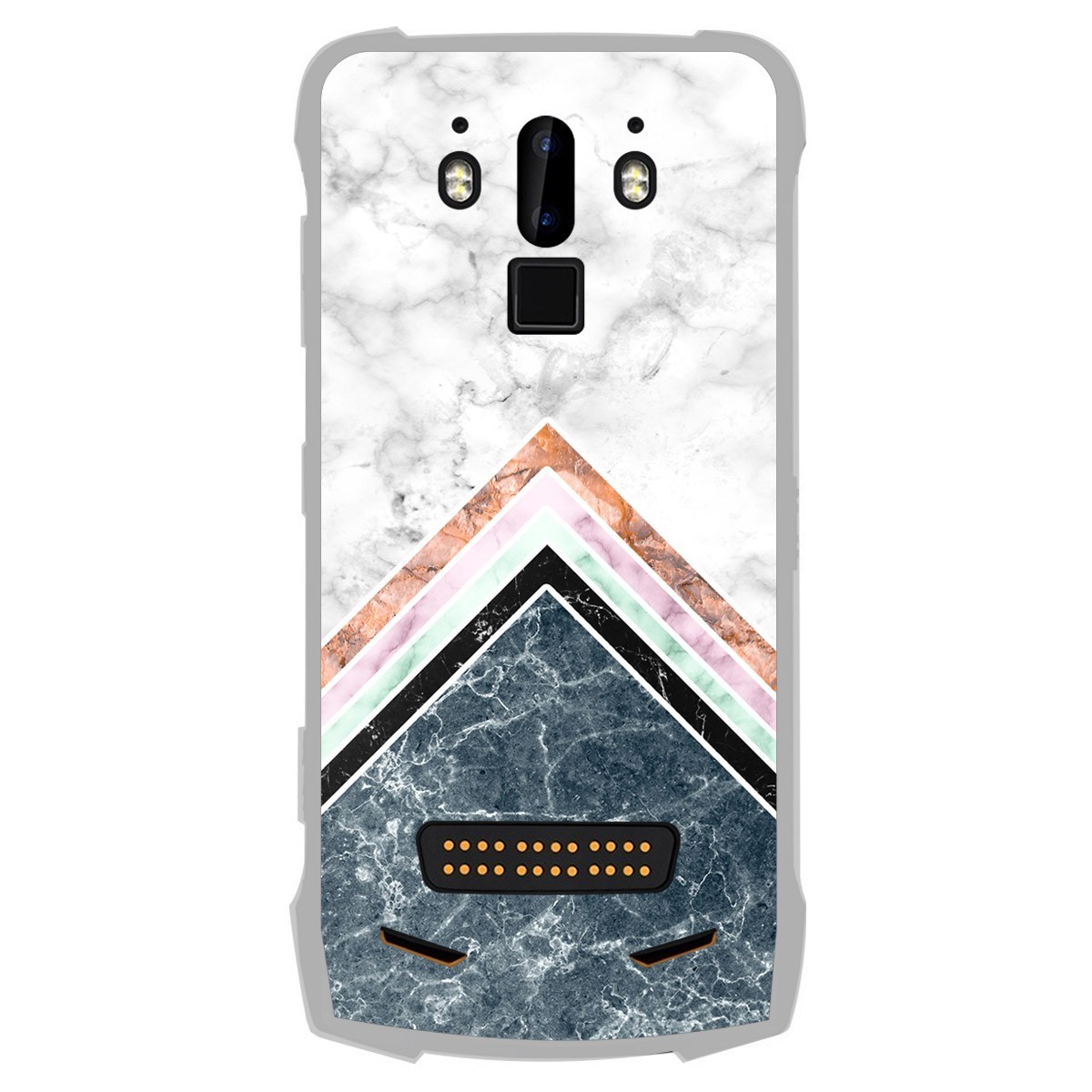 Funda Gel Tpu para Doogee S90 diseño Mármol 05 Dibujos