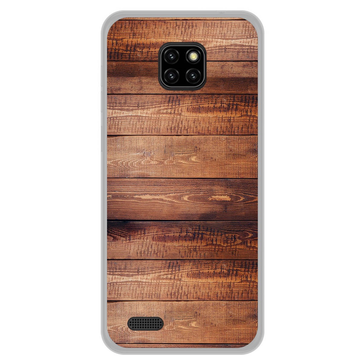 Funda Gel Tpu para Ulefone Note 7 diseño Madera 02 Dibujos
