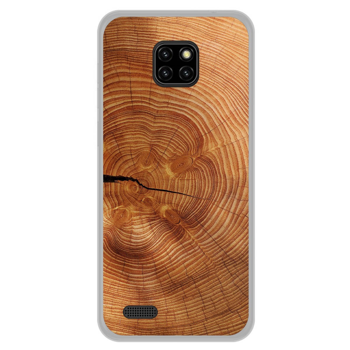 Funda Gel Tpu para Ulefone Note 7 diseño Madera 04 Dibujos