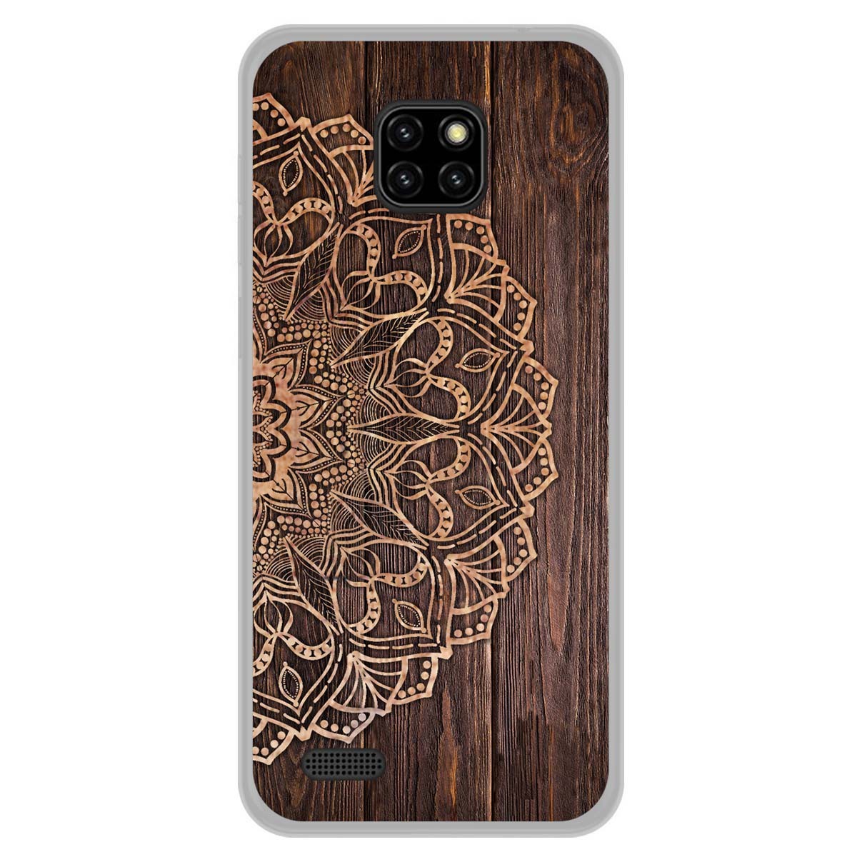 Funda Gel Tpu para Ulefone Note 7 diseño Madera 06 Dibujos