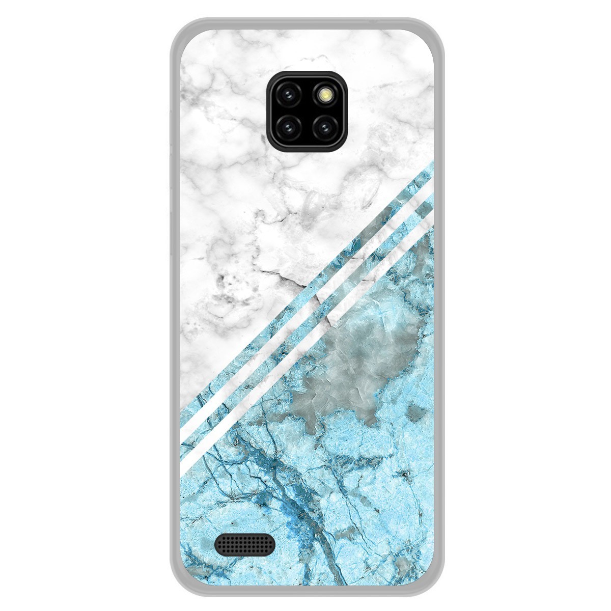 Funda Gel Tpu para Ulefone Note 7 diseño Mármol 02 Dibujos