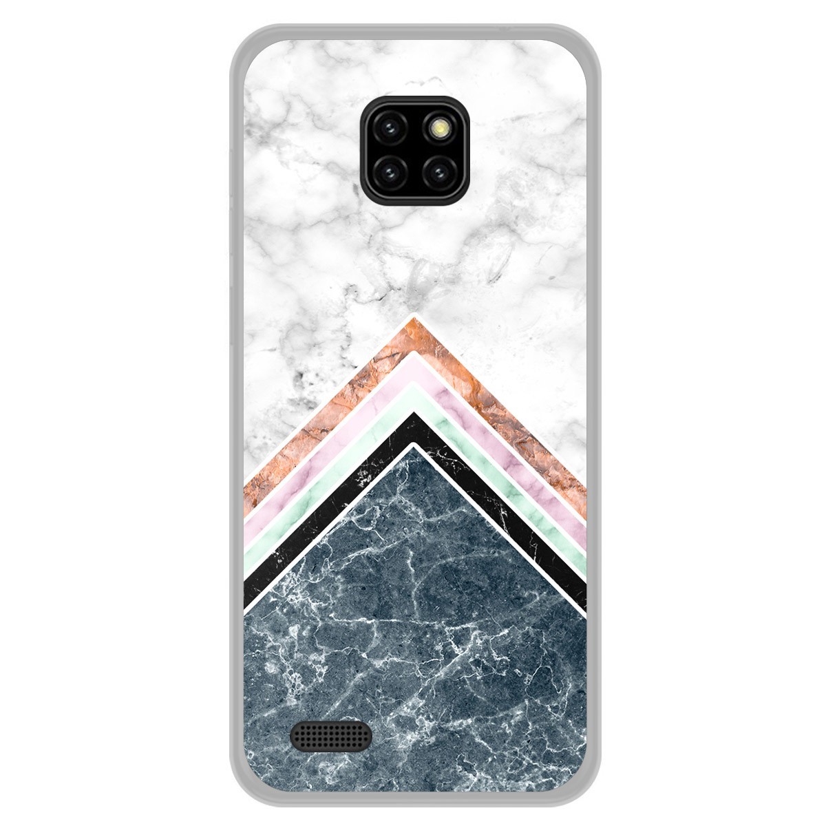 Funda Gel Tpu para Ulefone Note 7 diseño Mármol 05 Dibujos