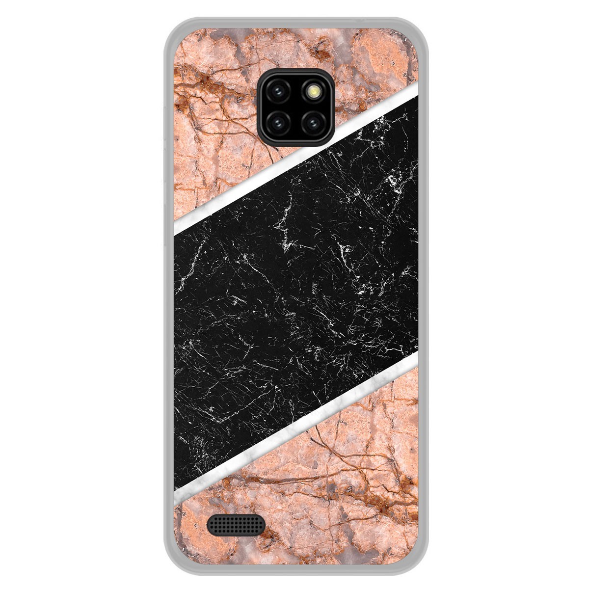 Funda Gel Tpu para Ulefone Note 7 diseño Mármol 07 Dibujos