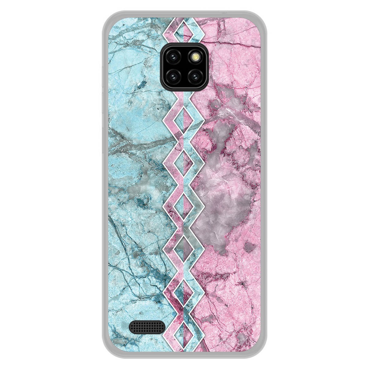Funda Gel Tpu para Ulefone Note 7 diseño Mármol 08 Dibujos