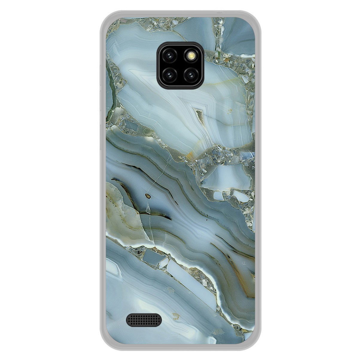 Funda Gel Tpu para Ulefone Note 7 diseño Mármol 09 Dibujos