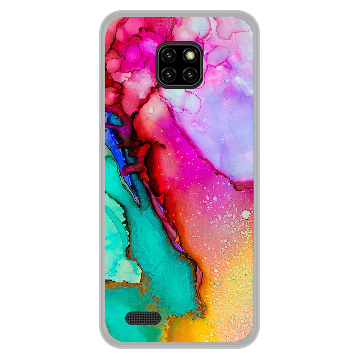 Funda Gel Tpu para Ulefone Note 7 diseño Mármol 15 Dibujos