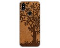 Funda Gel Tpu para Oukitel C15 Pro diseño Cuero 03 Dibujos