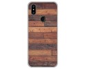 Funda Gel Tpu para Oukitel C15 Pro diseño Madera 03 Dibujos