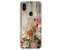 Funda Gel Tpu para Oukitel C15 Pro diseño Madera 08 Dibujos
