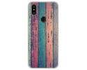 Funda Gel Tpu para Oukitel C15 Pro diseño Madera 10 Dibujos