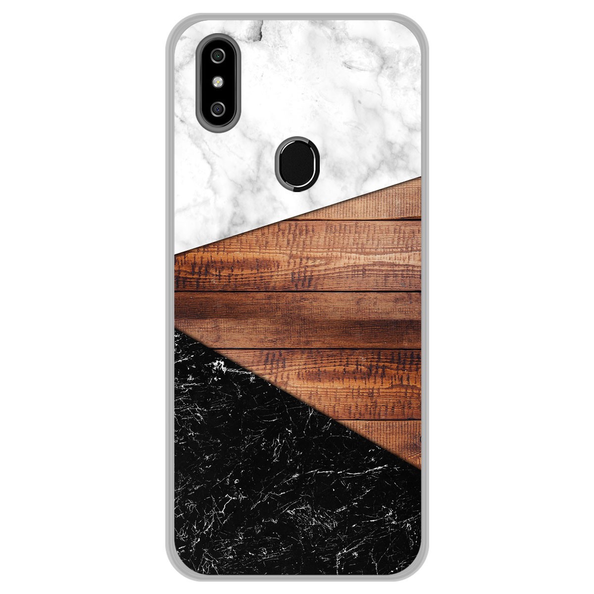 Funda Gel Tpu para Oukitel C15 Pro diseño Mármol 11 Dibujos