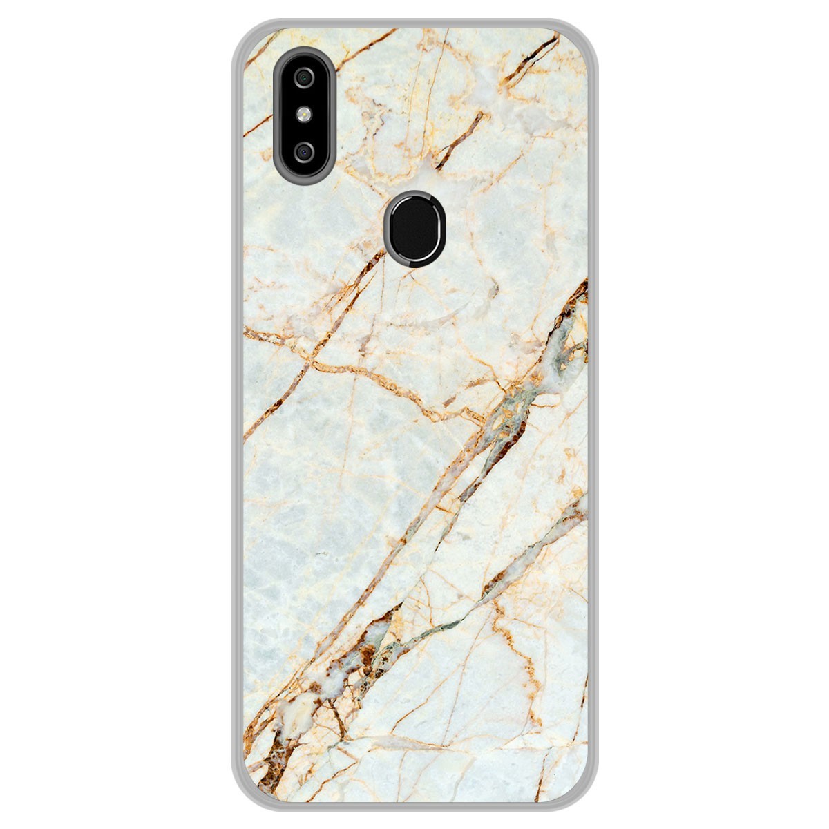 Funda Gel Tpu para Oukitel C15 Pro diseño Mármol 13 Dibujos