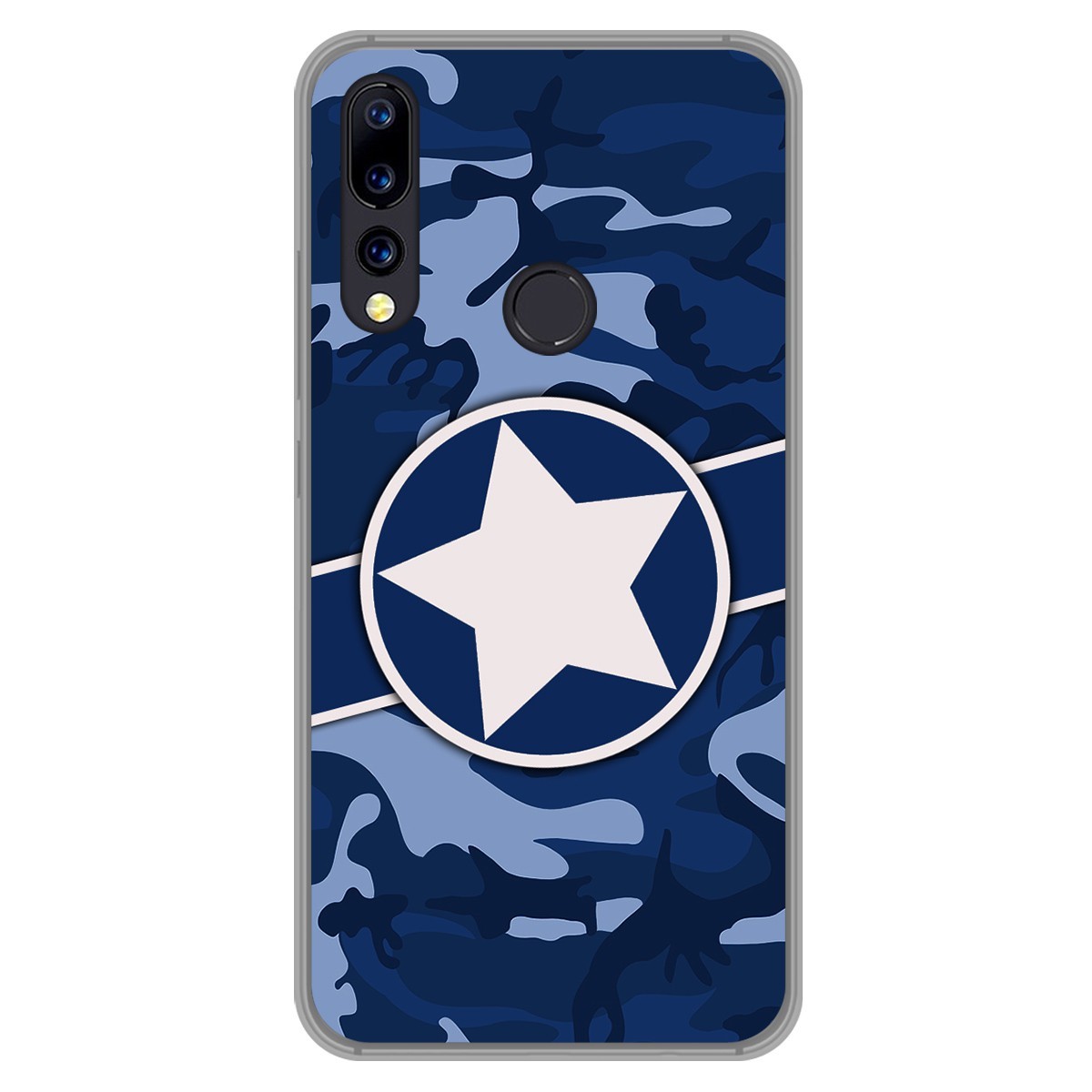 Funda Gel Tpu para Umidigi A5 Pro diseño Camuflaje 03 Dibujos