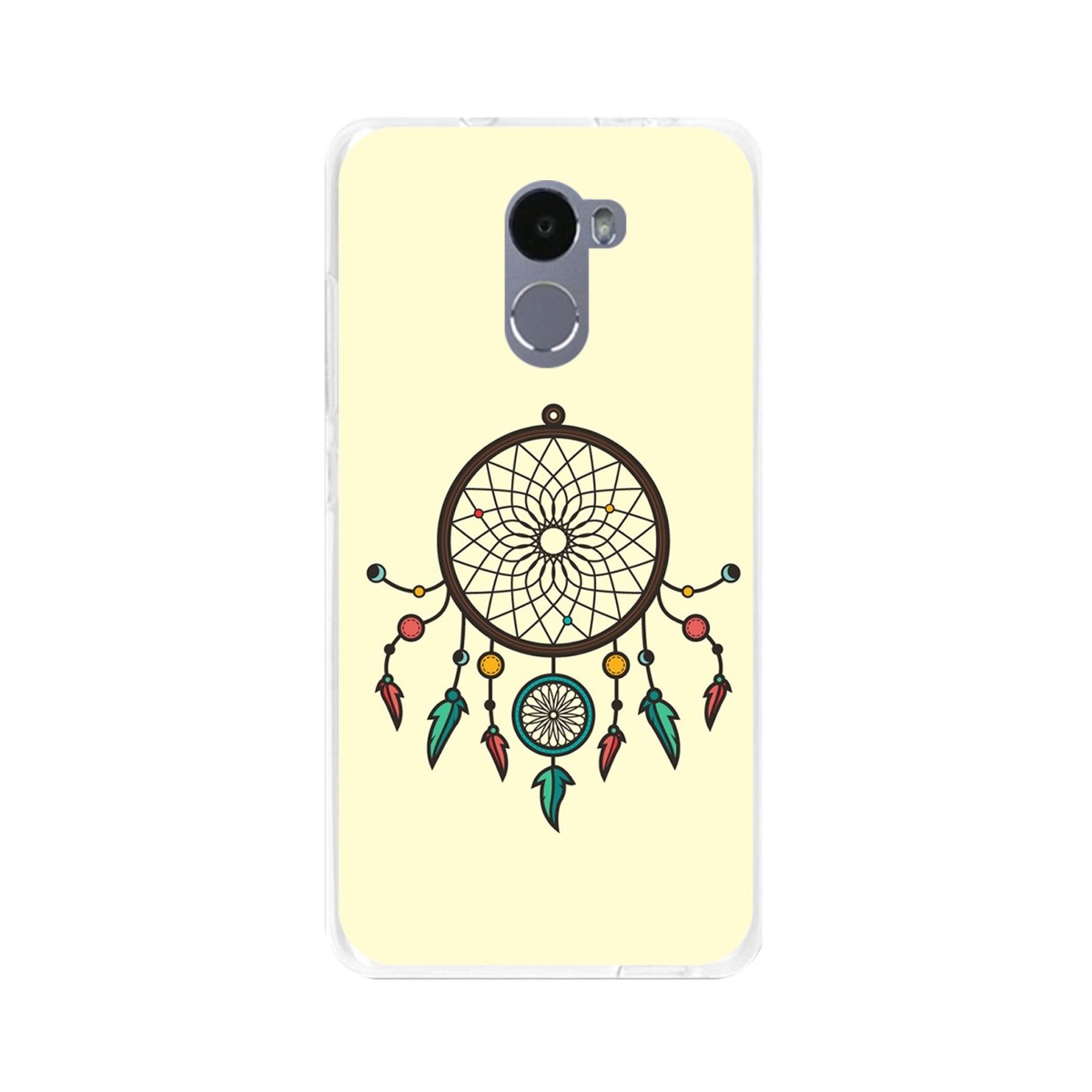 Funda Gel Tpu para Xiaomi Redmi 4 Diseño Atrapasueños Dibujos
