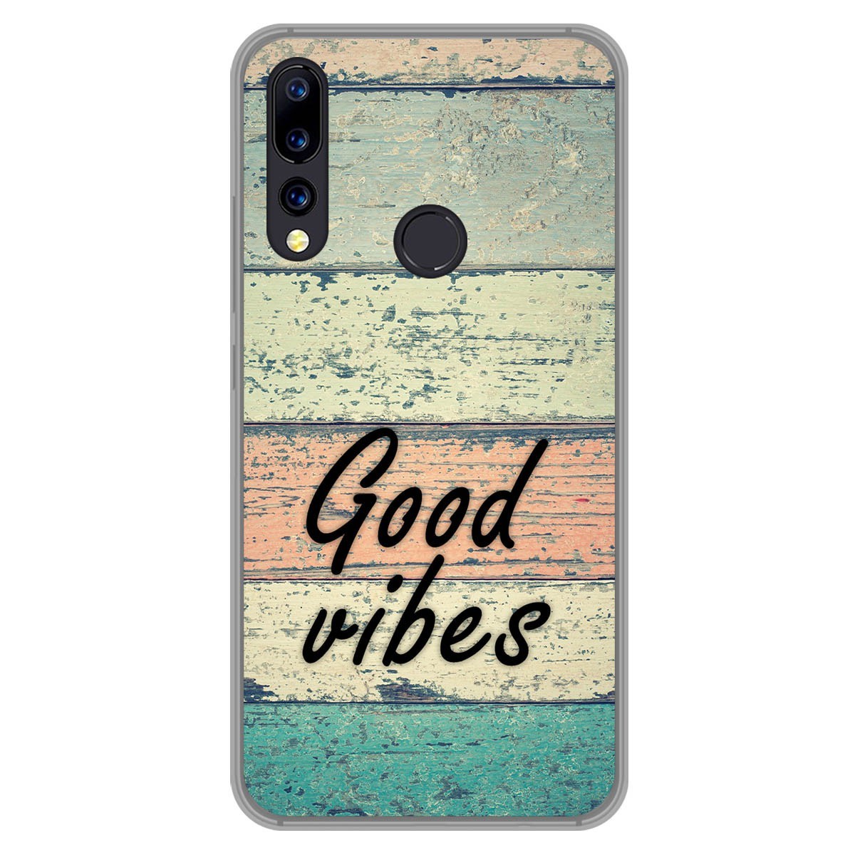 Funda Gel Tpu para Umidigi A5 Pro diseño Madera 01 Dibujos