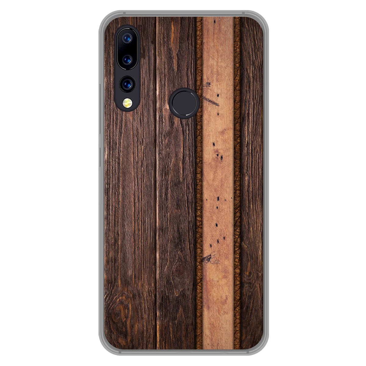 Funda Gel Tpu para Umidigi A5 Pro diseño Madera 05 Dibujos