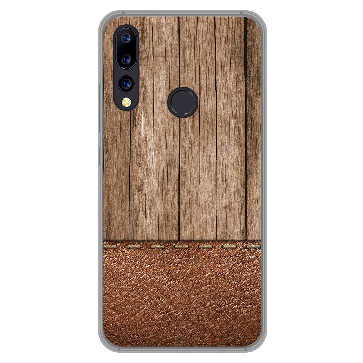 Funda Gel Tpu para Umidigi A5 Pro diseño Madera 09 Dibujos