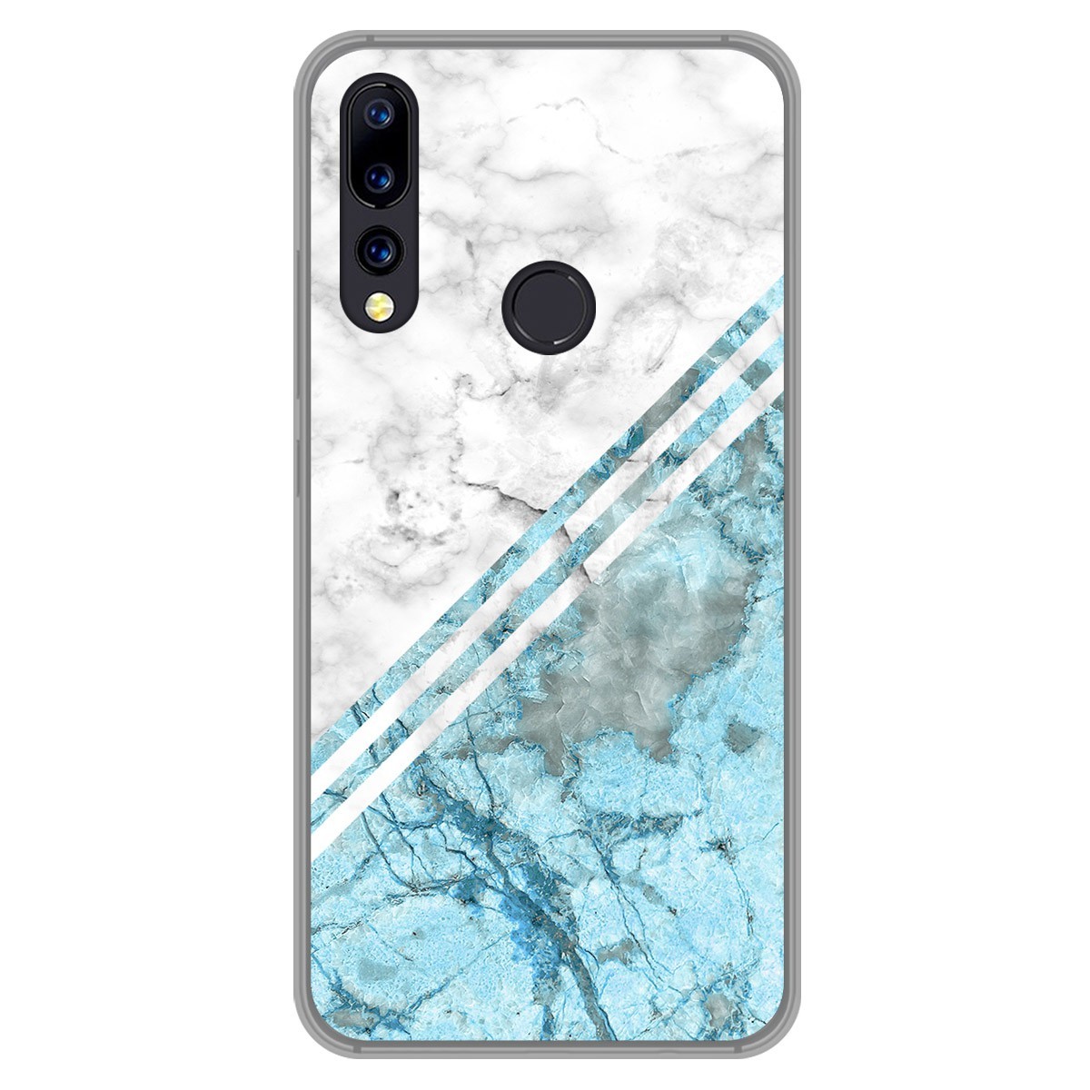 Funda Gel Tpu para Umidigi A5 Pro diseño Mármol 02 Dibujos