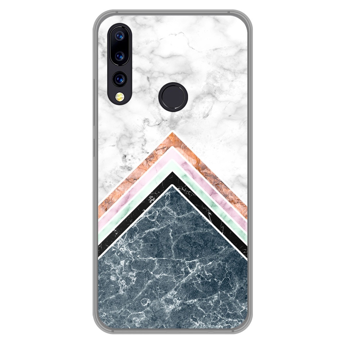 Funda Gel Tpu para Umidigi A5 Pro diseño Mármol 05 Dibujos