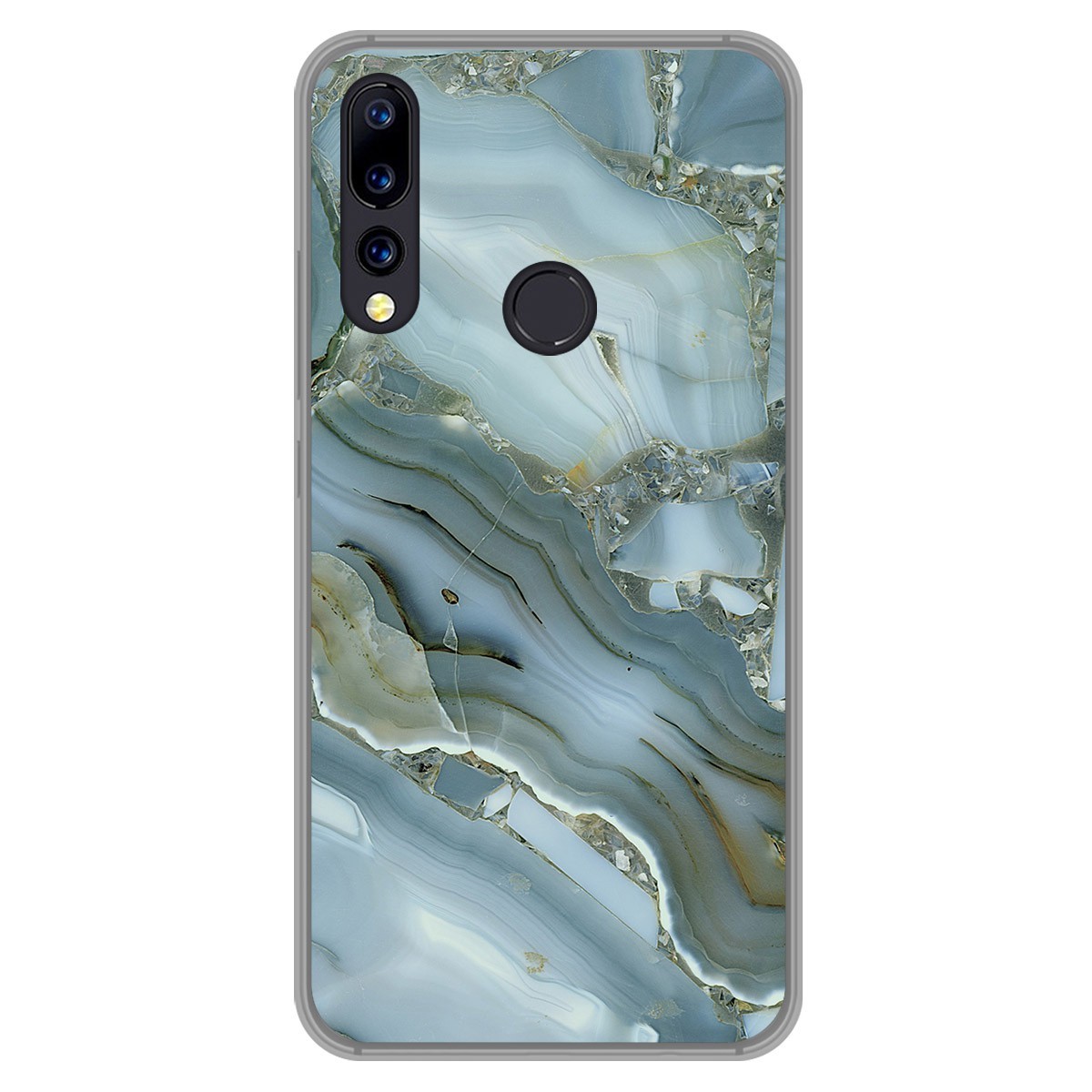 Funda Gel Tpu para Umidigi A5 Pro diseño Mármol 09 Dibujos
