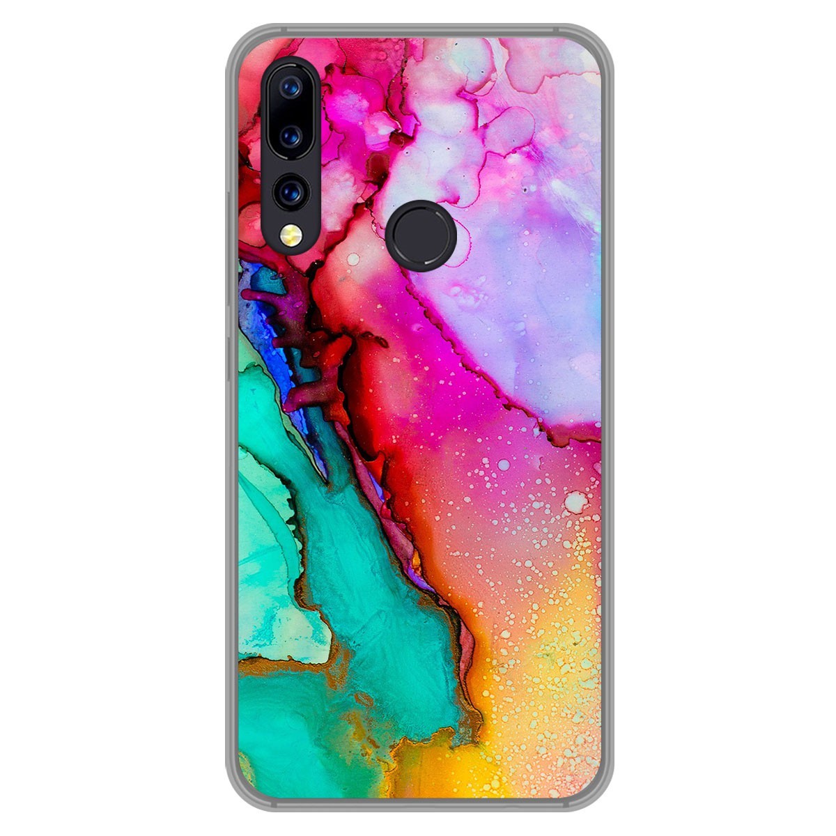 Funda Gel Tpu para Umidigi A5 Pro diseño Mármol 15 Dibujos