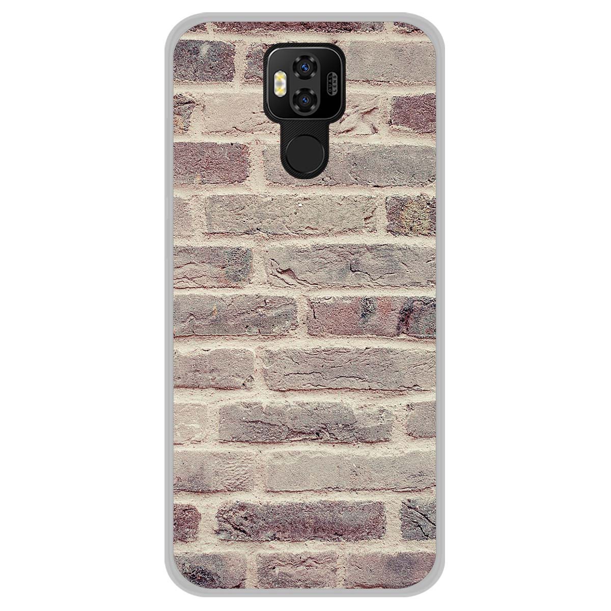 Funda Gel Tpu para Ulefone Power 6 diseño Ladrillo 01 Dibujos