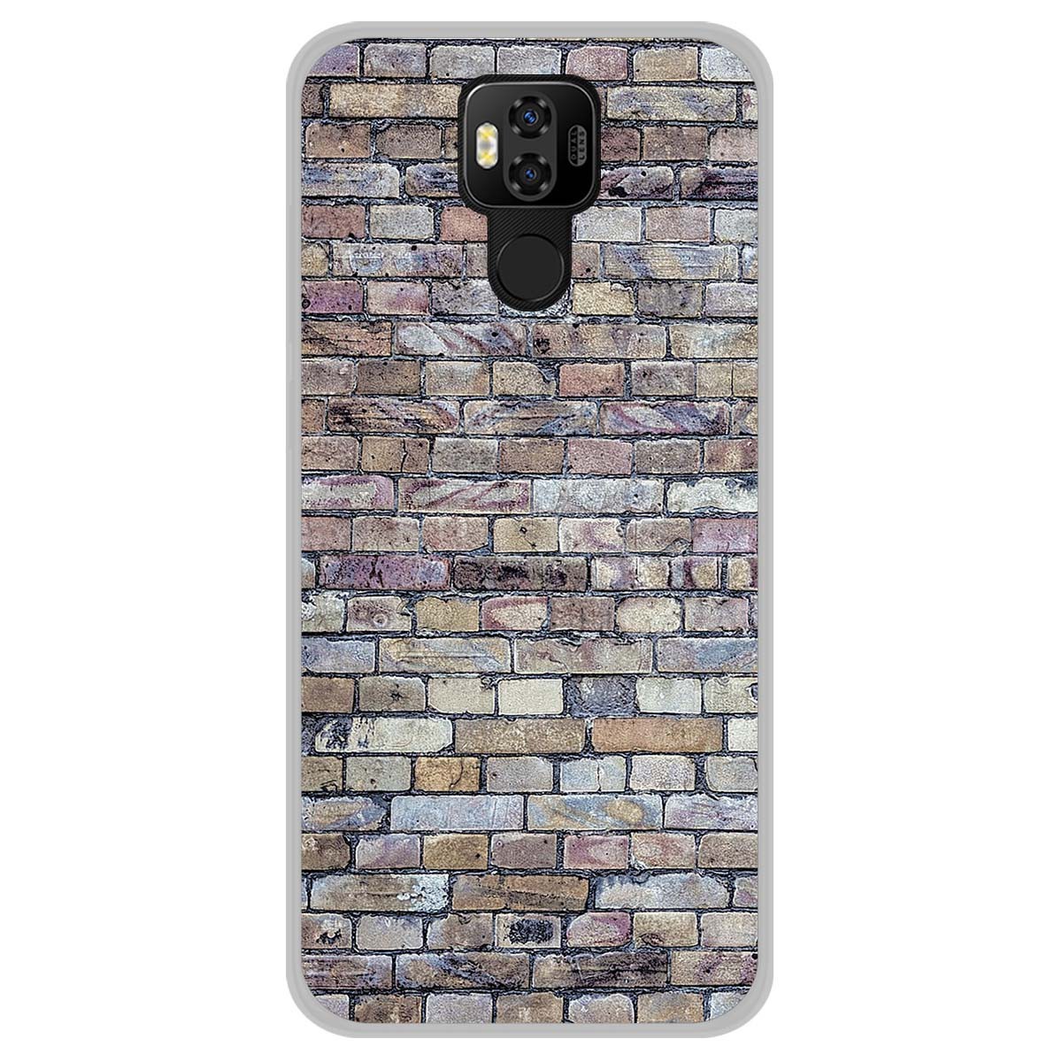 Funda Gel Tpu para Ulefone Power 6 diseño Ladrillo 02 Dibujos