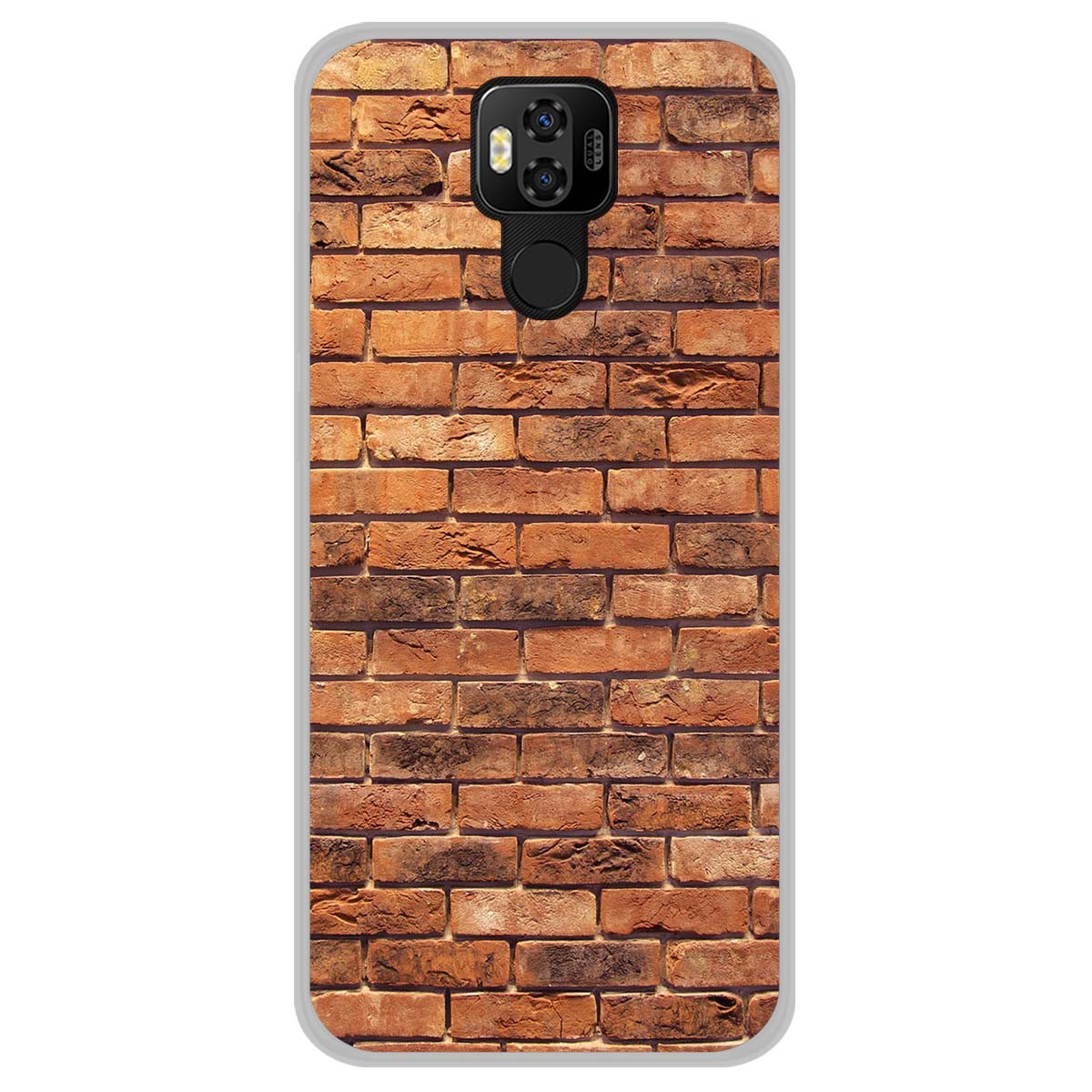 Funda Gel Tpu para Ulefone Power 6 diseño Ladrillo 04 Dibujos