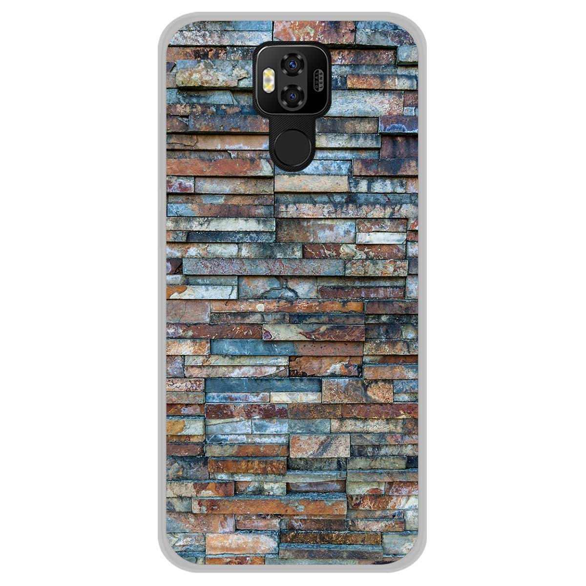 Funda Gel Tpu para Ulefone Power 6 diseño Ladrillo 05 Dibujos