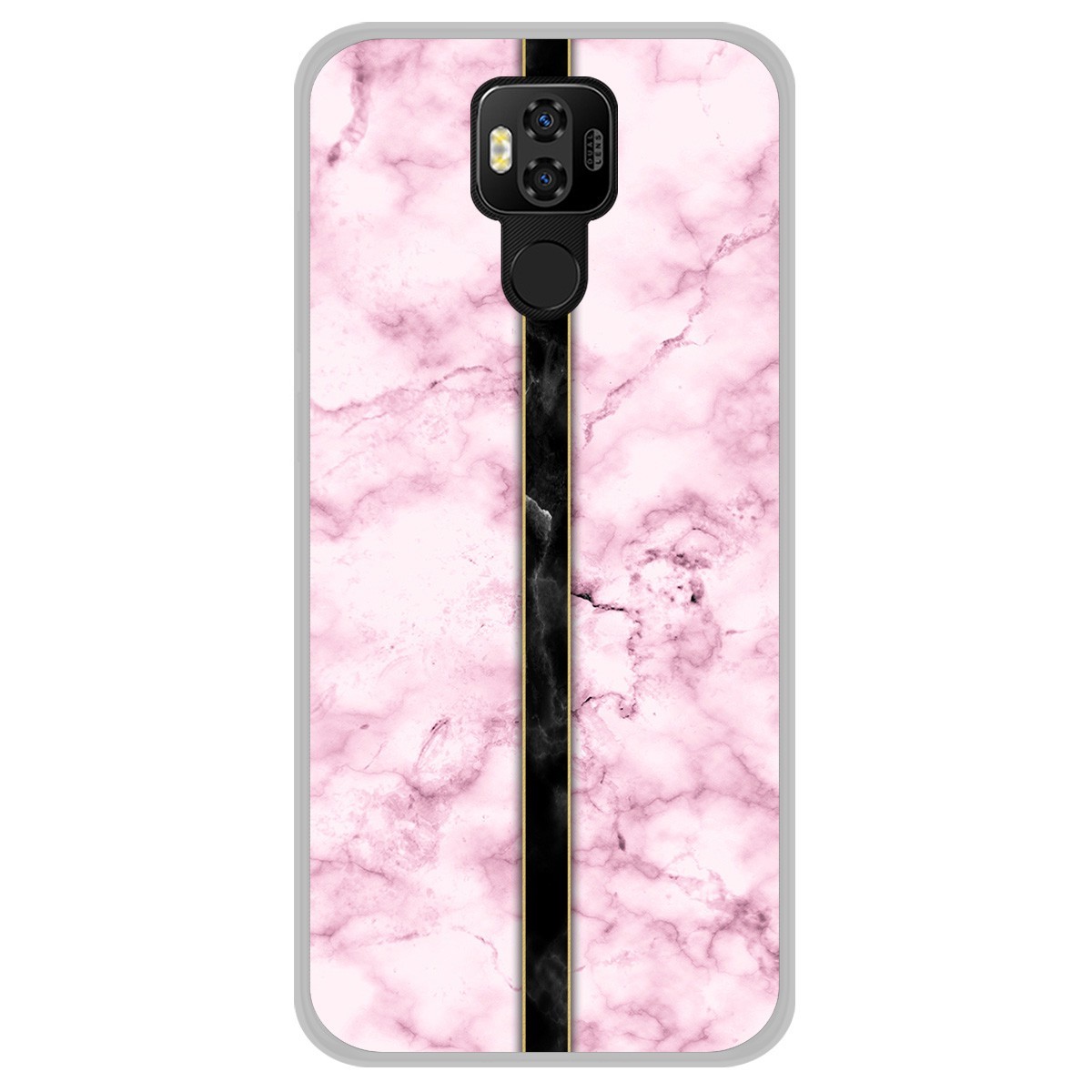 Funda Gel Tpu para Ulefone Power 6 diseño Mármol 04 Dibujos