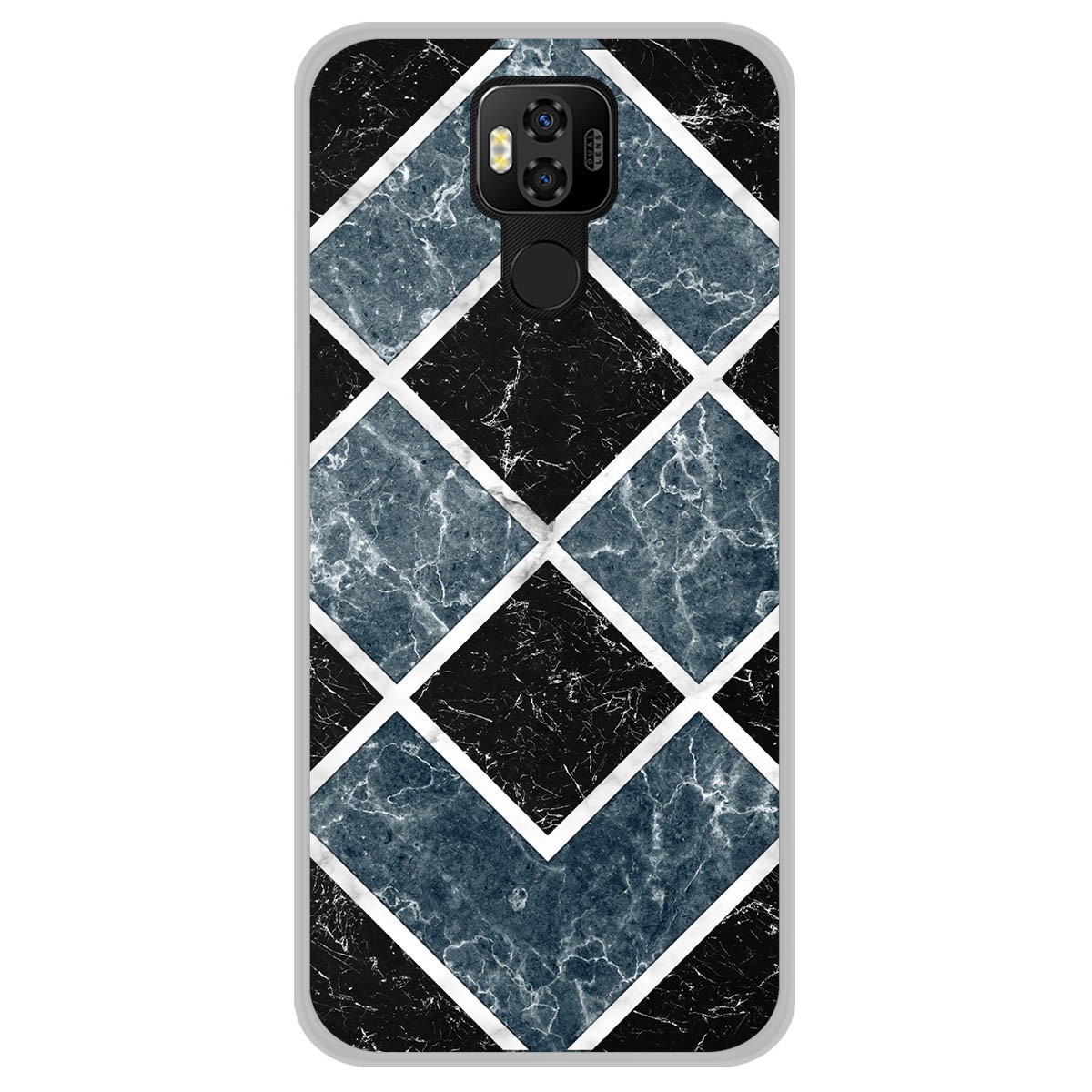 Funda Gel Tpu para Ulefone Power 6 diseño Mármol 06 Dibujos