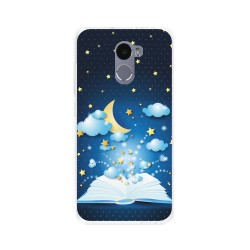 Funda Gel Tpu para Xiaomi Redmi 4 Diseño Libro-Cuentos Dibujos