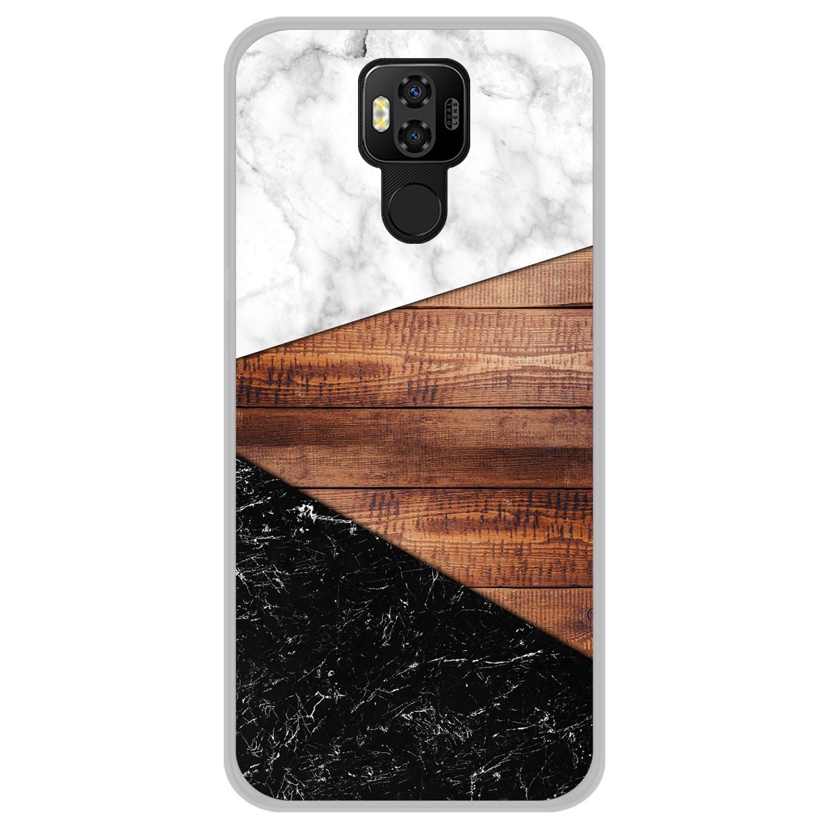 Funda Gel Tpu para Ulefone Power 6 diseño Mármol 11 Dibujos