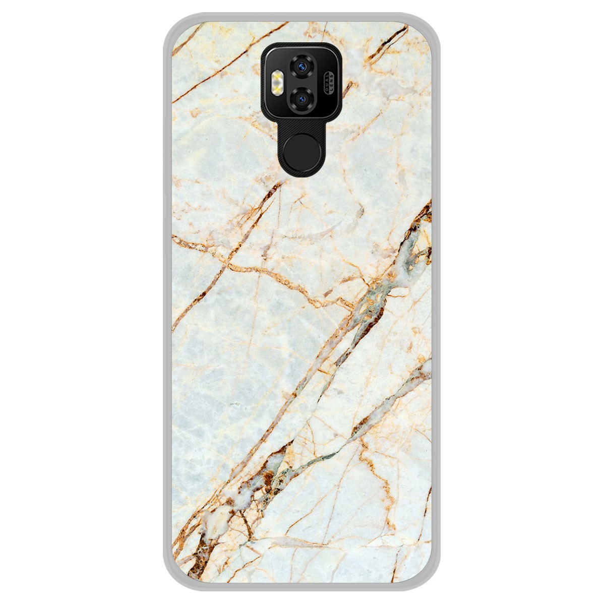 Funda Gel Tpu para Ulefone Power 6 diseño Mármol 13 Dibujos