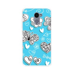 Funda Gel Tpu para Xiaomi Redmi 4 Diseño Mariposas Dibujos