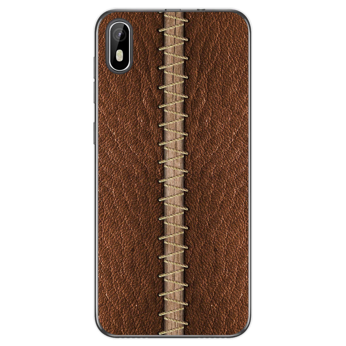 Funda Gel Tpu para Cubot J5 diseño Cuero 01 Dibujos