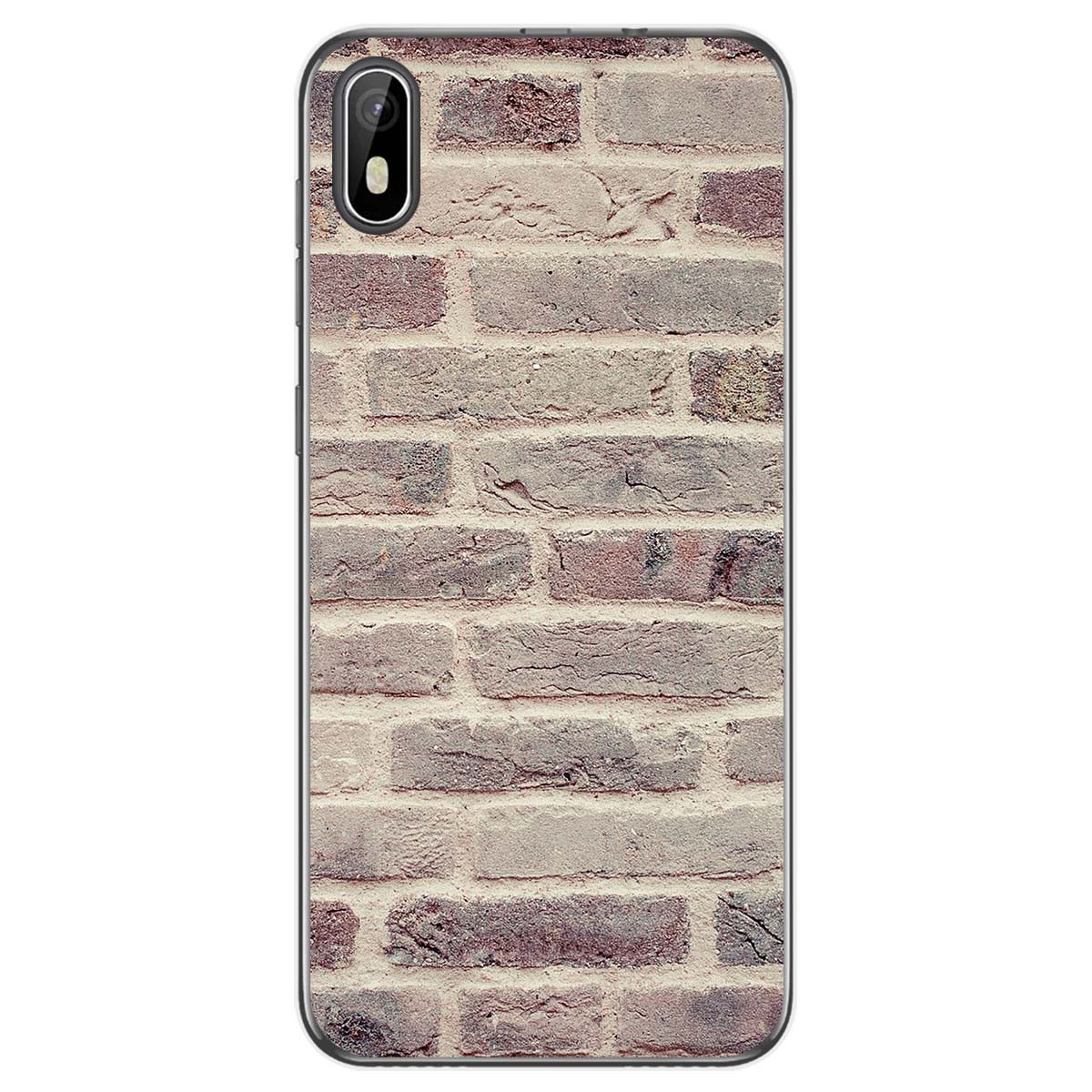 Funda Gel Tpu para Cubot J5 diseño Ladrillo 01 Dibujos