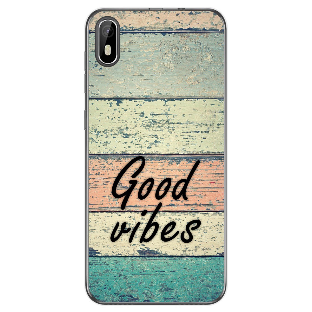 Funda Gel Tpu para Cubot J5 diseño Madera 01 Dibujos