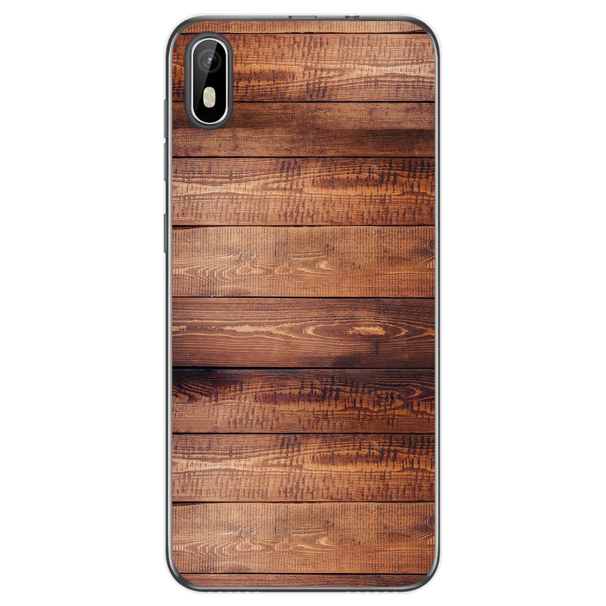 Funda Gel Tpu para Cubot J5 diseño Madera 02 Dibujos