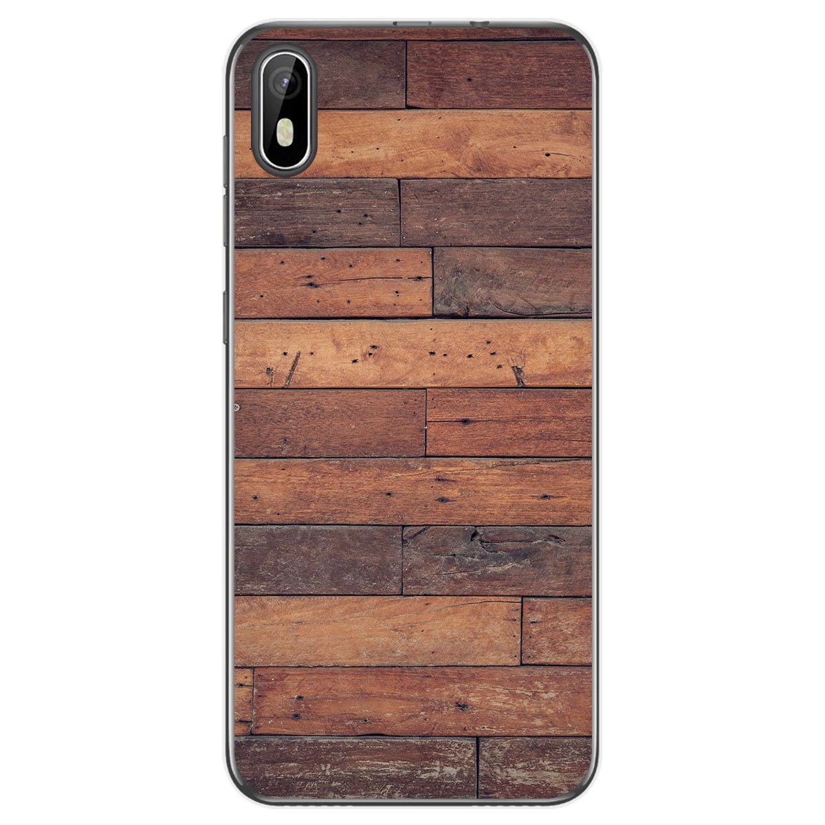 Funda Gel Tpu para Cubot J5 diseño Madera 03 Dibujos