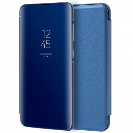 Funda Flip Cover Clear View para Xiaomi Redmi 7A color Azul